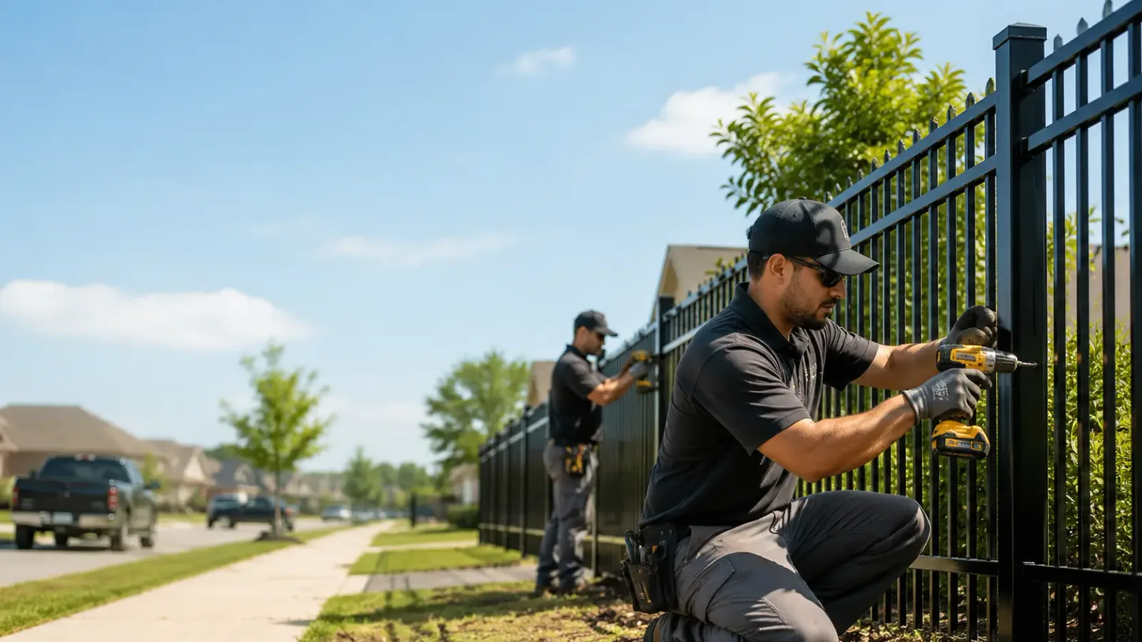 Metal Fence Installation in Livingston, AL